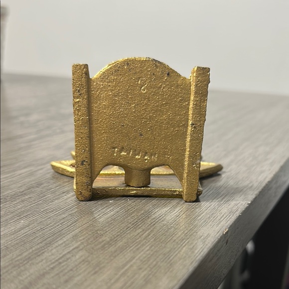 Festive Gold Christmas Tree Ornament - Picture 5 of 5